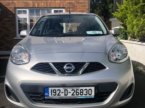 Nissan March Hatchback, Petrol, 2019, Silver