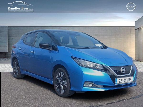 Nissan Leaf Hatchback, Electric, 2022, Blue
