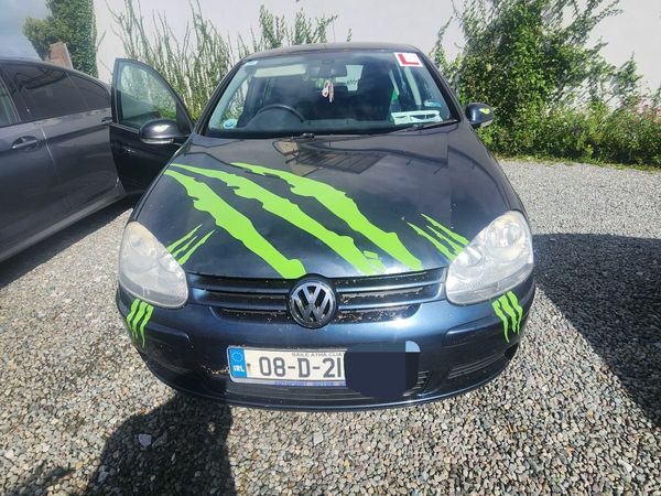 Volkswagen Golf Hatchback, Petrol, 2008, Blue