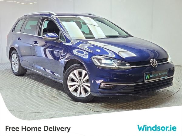 Volkswagen Golf Hatchback, Petrol, 2018, Blue