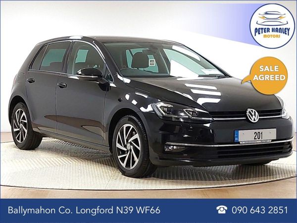 Volkswagen Golf Hatchback, Diesel, 2020, Black