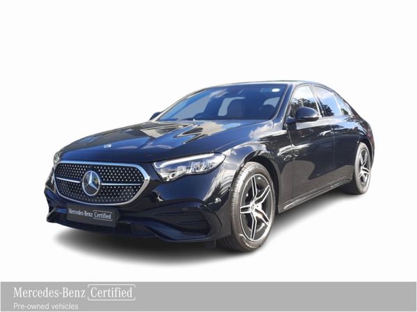 Mercedes-Benz E-Class Saloon, Diesel Plug-in Hybrid, 2025, Black