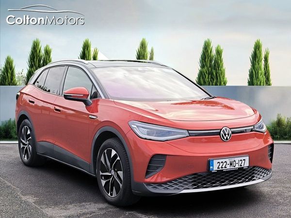 Volkswagen ID.4 Crossover, Electric, 2022, Red