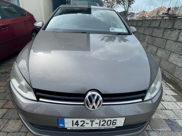 Volkswagen Golf Hatchback, Diesel, 2014, Grey