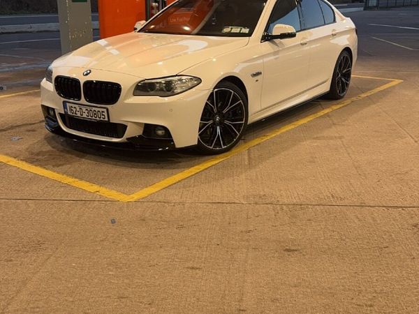 BMW 5-Series Saloon, Diesel, 2016, White