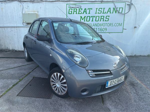 Nissan Micra Hatchback, Petrol, 2007, Grey
