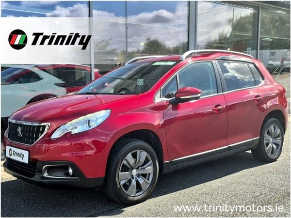 Peugeot 2008 Estate, Petrol, 2017, Red