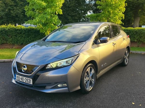 Nissan Leaf Hatchback, Electric, 2019, Grey