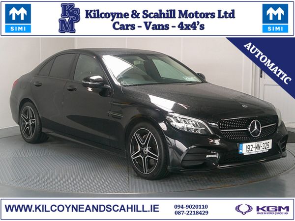 Mercedes-Benz C-Class Saloon, Diesel, 2019, Black