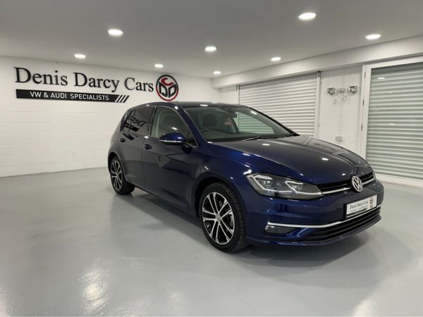 Volkswagen Golf Hatchback, Diesel, 2019, Blue