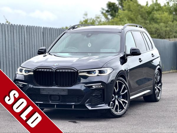 BMW X7 SUV, Diesel Hybrid, 2021, Black