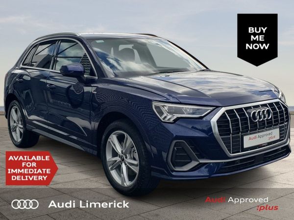 Audi Q3 SUV, Petrol Hybrid, 2024, Blue