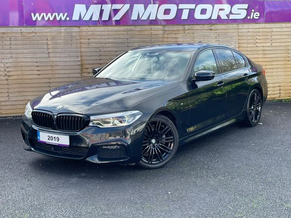 BMW 5-Series Saloon, Diesel, 2019, Black