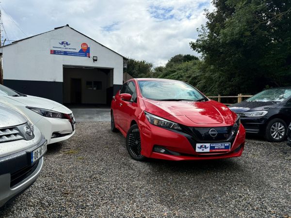 Nissan Leaf Hatchback, Electric, 2022, Red