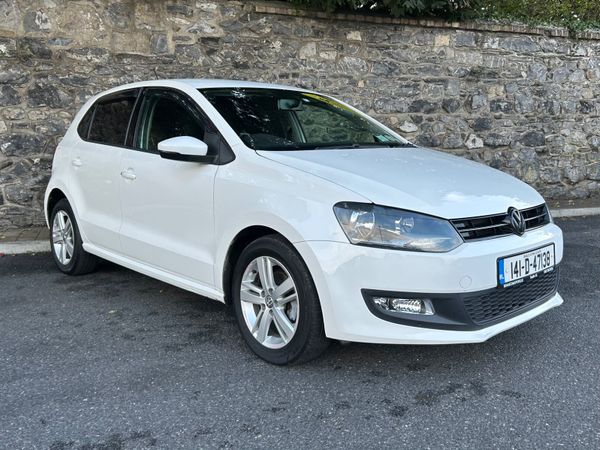 Volkswagen Polo Hatchback, Petrol, 2014, White