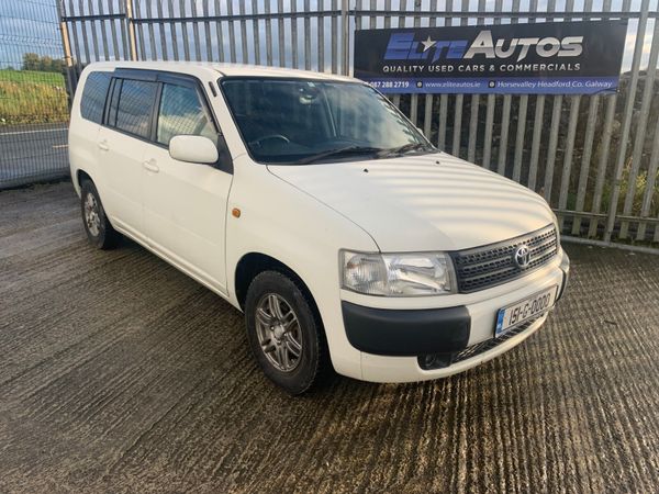 Toyota Probox Estate, Petrol, 2015, White