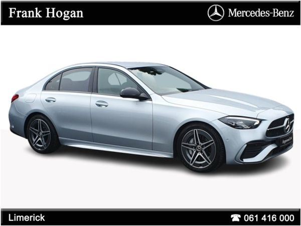 Mercedes-Benz C-Class Saloon, Diesel Hybrid, 2023, Silver