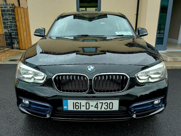 BMW 1-Series Hatchback, Diesel, 2016, Black
