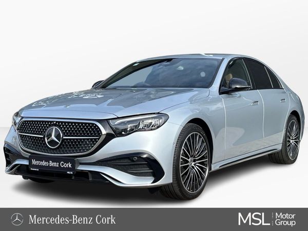 Mercedes-Benz E-Class Saloon, Diesel Plug-in Hybrid, 2025, Silver