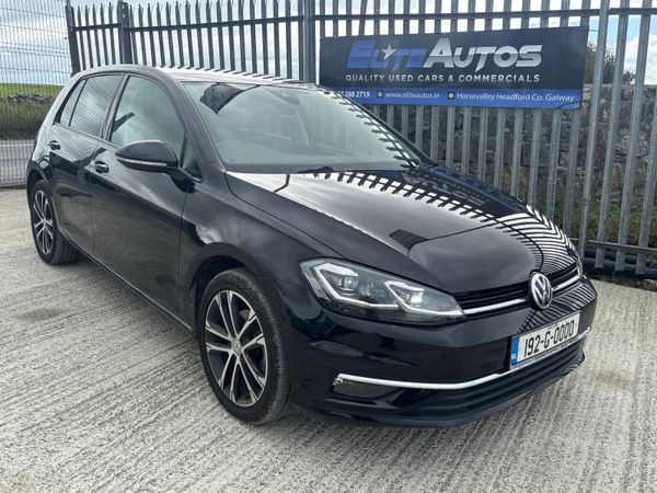 Volkswagen Golf Hatchback, Petrol, 2019, Black