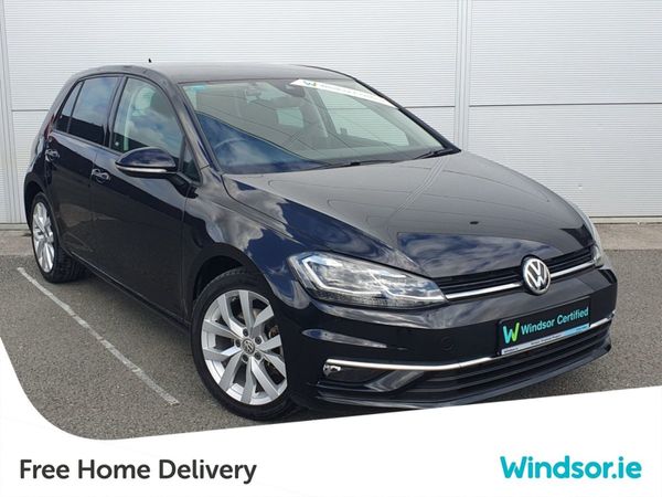 Volkswagen Golf Hatchback, Petrol, 2018, Black