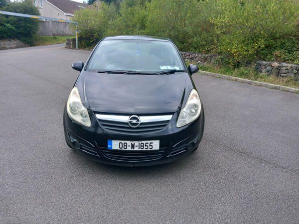 Opel Corsa Hatchback, Petrol, 2008, Black