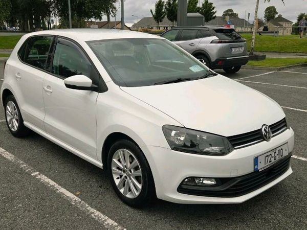 Volkswagen Polo Hatchback, Petrol, 2017, White