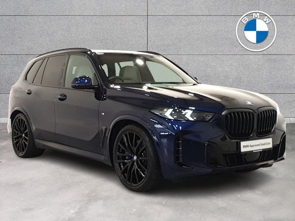 BMW X5 SUV, Petrol Plug-in Hybrid, 2025, Blue