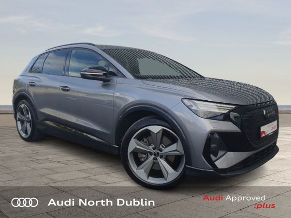 Audi Q4 e-tron SUV, Electric, 2024, Grey