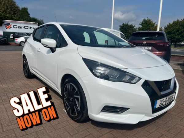Nissan Micra Hatchback, Petrol, 2021, White