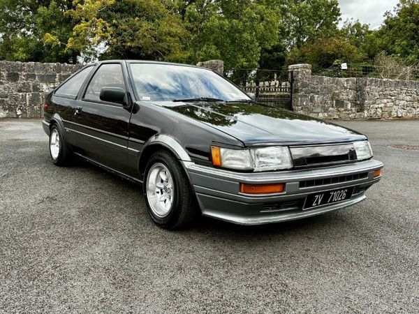 Toyota Levin Coupe, Petrol, 1986, Black