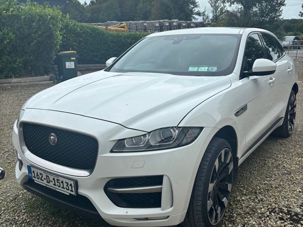 Jaguar F-Pace SUV, Diesel, 2016, White