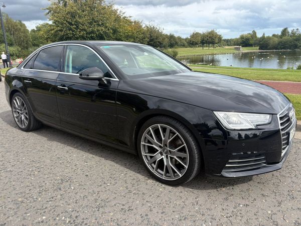 Audi A4 Saloon, Diesel, 2017, Black
