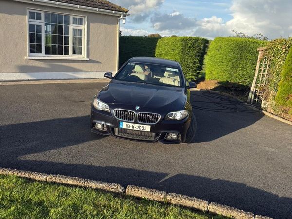 BMW 5-Series Saloon, Diesel, 2015, Black