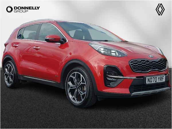 Kia Sportage Estate, Diesel, 2021, Red