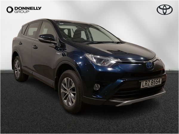 Toyota RAV4 Estate, Petrol Hybrid, 2017, Blue