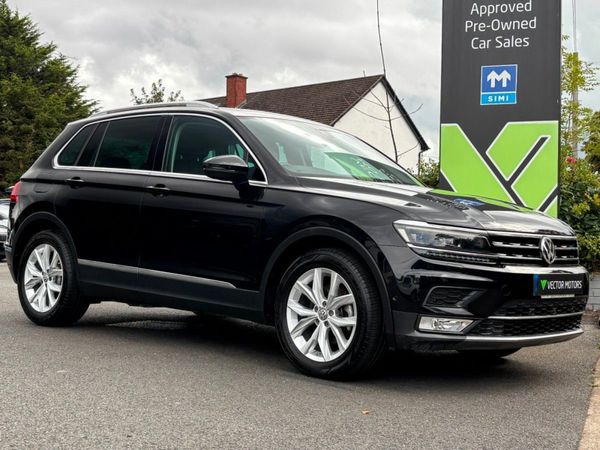 Volkswagen Tiguan SUV, Petrol, 2017, Black