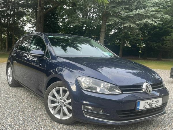 Volkswagen Golf Hatchback, Diesel, 2016, Blue