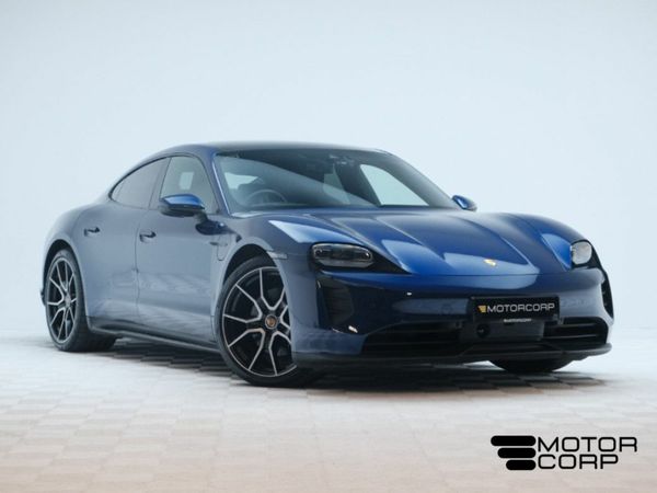 Porsche Taycan Saloon, Electric, 2022, Blue