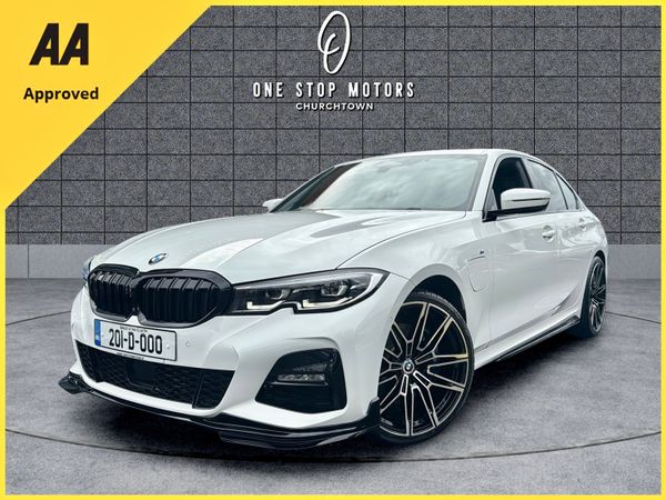 BMW 3-Series Saloon, Petrol Plug-in Hybrid, 2020, White
