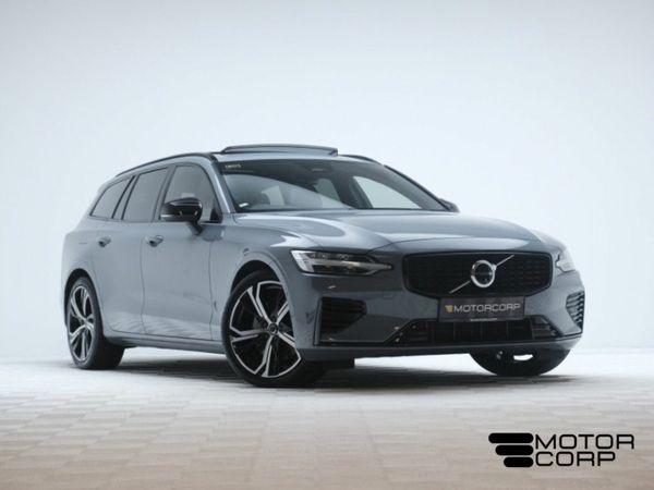 Volvo V60 Estate, Petrol Plug-in Hybrid, 2022, Grey
