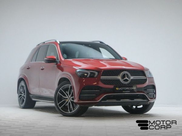 Mercedes-Benz GLE SUV, Diesel Plug-in Hybrid, 2021, Red