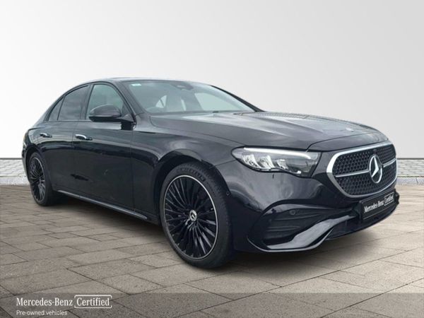 Mercedes-Benz E-Class Saloon, Diesel Plug-in Hybrid, 2025, Black