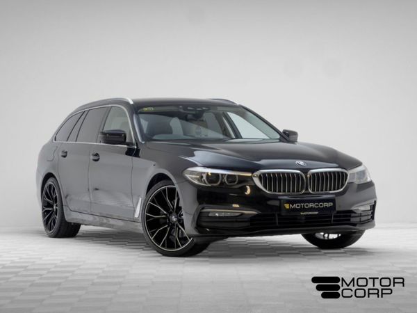 BMW 5-Series Estate, Diesel, 2018, Black