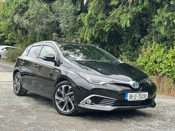 Toyota Auris Hatchback, Petrol Hybrid, 2016, Black