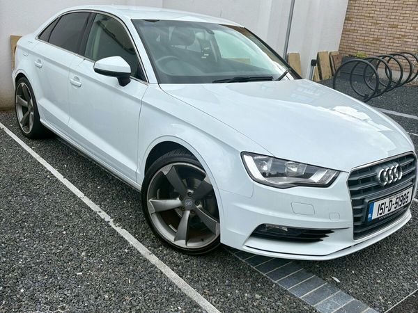Audi A3 Saloon, Petrol, 2015, White