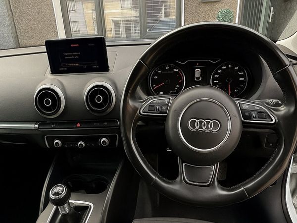 Audi A3 Saloon, Petrol, 2015, White