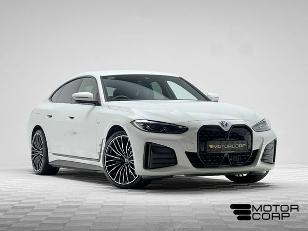 BMW i4 Coupe, Electric, 2022, White