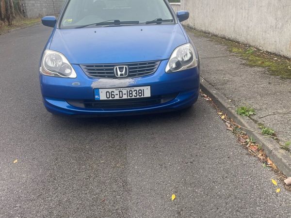 Honda Civic Hatchback, Petrol, 2006, Blue