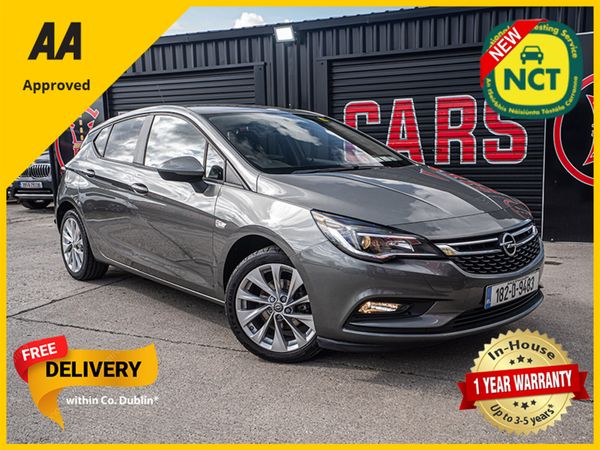 Opel Astra Hatchback, Petrol, 2018, Grey